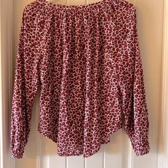 Loft floral peasant top, size small - Picture 5 of 8